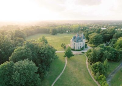 Domaine de Brandois Lieu de reception mariage chateau vendée ©Crédit Thibault Bremond 2